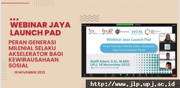 Webinar Jaya Launch Pad 